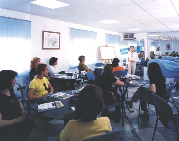 Sesión de formación profesional